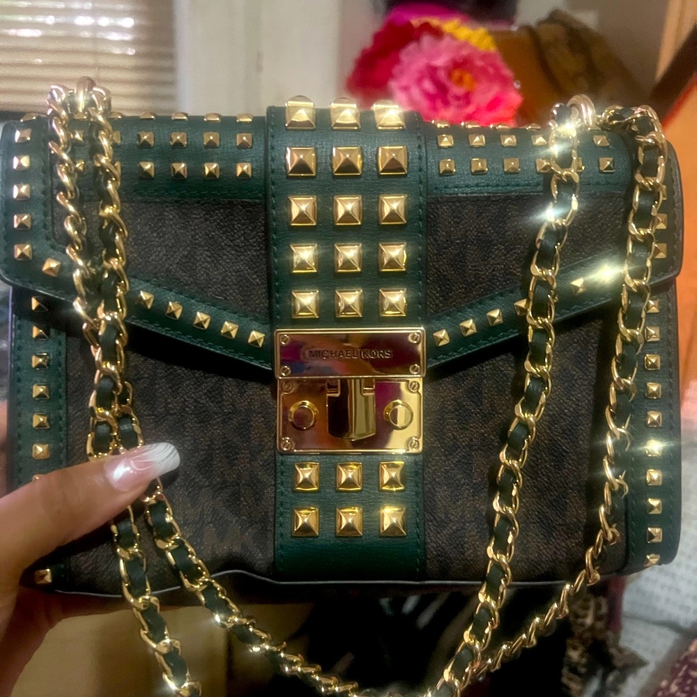 Mk spike purse